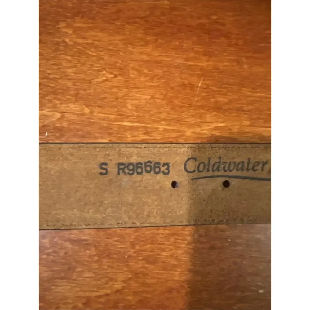 Coldwater Creek Genuine Leather Brown Belt Made in USA‎